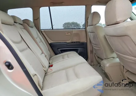 2003 Toyota Highlander Limited from USA, damaged, VIN JTEGF21AX30084019